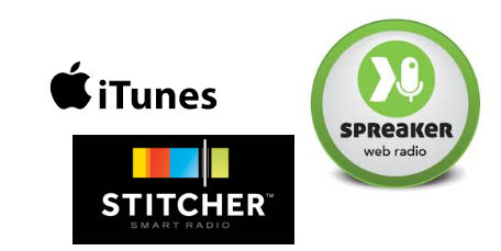 podcasting, streaming services, itunes, stitcher, spreaker, internet radio, web radio, guaranteed visibility, blog talk radio